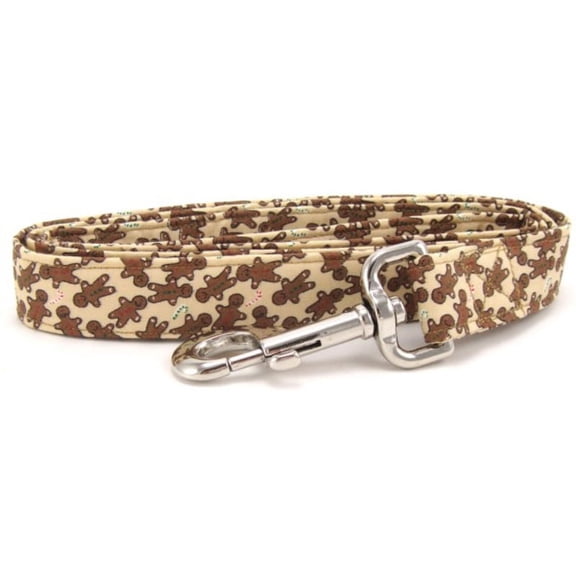 Gingerbread Men Dog Leash - Size - Large