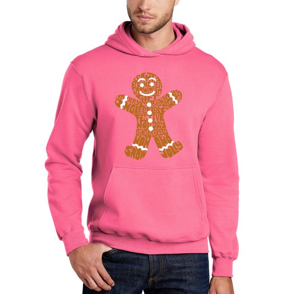Gingerbread - Men's Word Art Hooded Sweatshirt