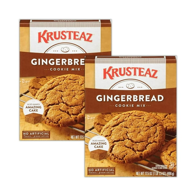 Gingerbread Mix Bundle. Includes Two17.5 Oz Boxes Of Krusteaz Gingerbread Mix! Also Perfect As