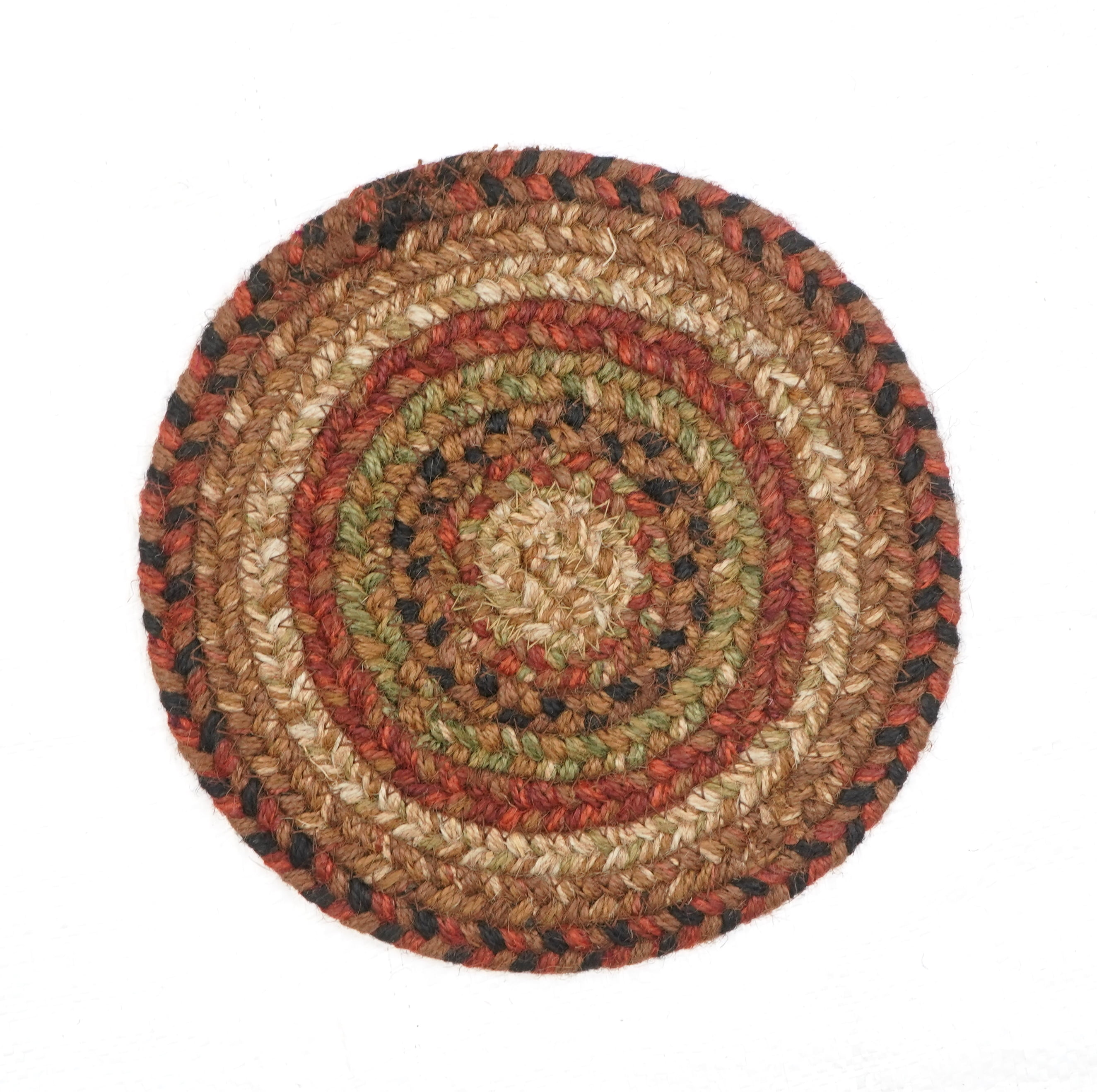 Gingerbread Pot Holders Trivets 6 Piece Jute Trivet Mat for Hot Pots