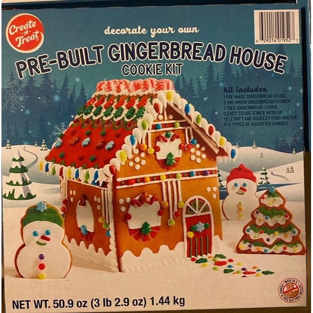 Gingerbread PreBuilt House Kit