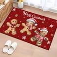 thumbnail image 1 of Gingerbread Red Entryway Rug 2'x3'&nbsp; Non Slip Front Door Mats, Christmas Winter Snowflake Entrance Rugs Indoor Outdoor Carpet, Washable Floor Mats Small Area Rug for Bedroom Kitchen, 1 of 8