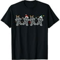thumbnail image 1 of Gingerbread Skeleton Christmas Radiology Shir Xray Tech T-Shirt, 1 of 3