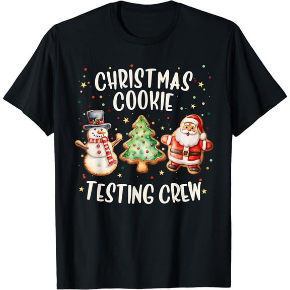 Gingerbread Tester Toddler Krismast Cookie Baking Crew T-Shirt