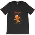 thumbnail image 1 of Gingerbread With Christmas Lights Funny Baking Cookies Squad Graphic H34954 Unisex T-Shirt, Up to 5XL Available, 1 of 2