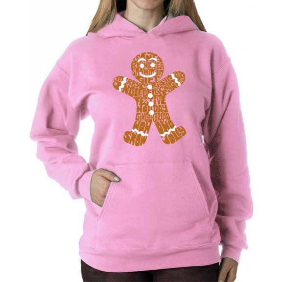 Gingerbread - Women's Word Art Hooded Sweatshirt