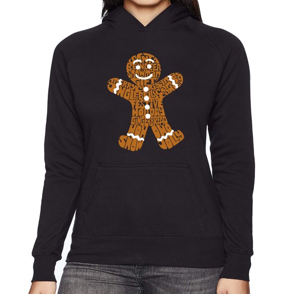 Gingerbread - Women's Word Art Hooded Sweatshirt