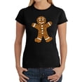 thumbnail image 1 of Gingerbread - Women's Word Art T-Shirt, 1 of 2