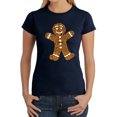 thumbnail image 1 of Gingerbread - Women's Word Art T-Shirt, 1 of 2