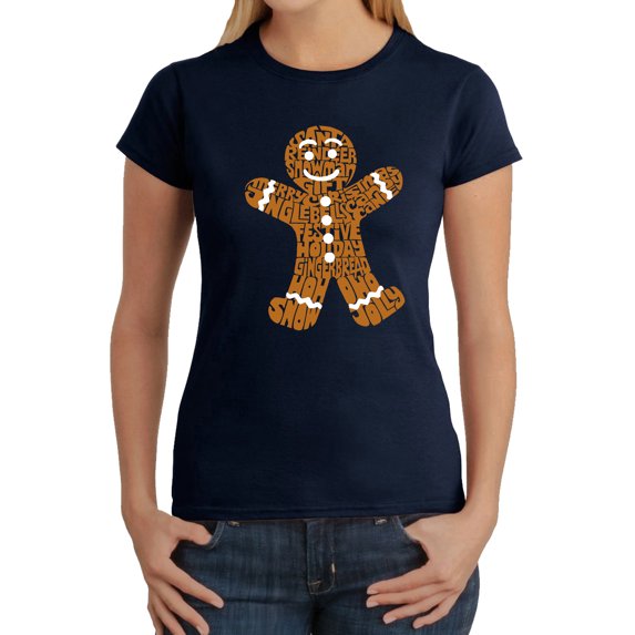 Gingerbread - Women's Word Art T-Shirt