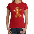 thumbnail image 1 of Gingerbread - Women's Word Art T-Shirt, 1 of 2