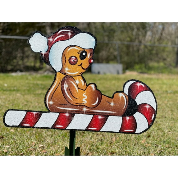 Gingerbread on a Candy Cane