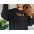 thumbnail image 1 of Gingerbreads Cute Christmas Embroidered Sweatshirt, 1 of 1
