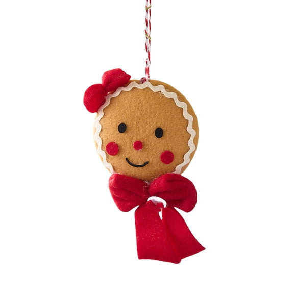 Gingerman Ornament Christmas Tree Decorations For Indoor and Outdoor Christmas Party Centerpieces
