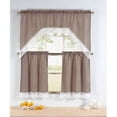 thumbnail image 1 of Gingham 3-Piece Kitchen Tier and Valance 60 x 72 in. Set, 1 of 2