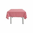 thumbnail image 1 of Gingham/Checkered Cotton Blend Italian Restaurant Style Tablecloth/Overlay, 1 of 10