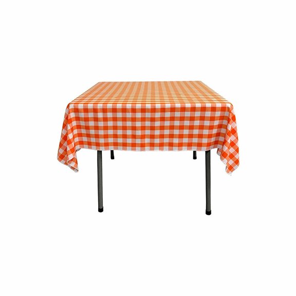 Gingham/Checkered Cotton Blend Italian Restaurant Style Tablecloth/Overlay