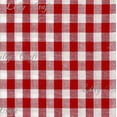 thumbnail image 1 of Gingham Checkered Poly Cotton 1/4 Inch Red Fabric - Sold By The Yard - 57" / 58", 1 of 1