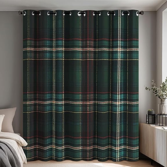 Rustic Camo Curtains for Living Room, Hunting Camouflage Blackout ...