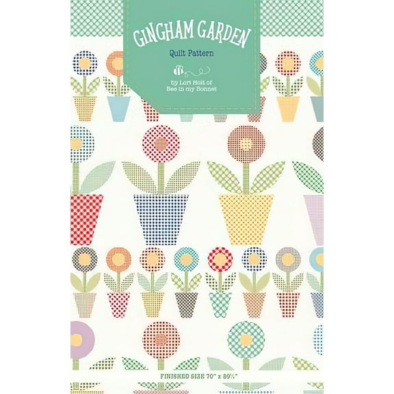 Gingham Garden Quilt Pattern by Lori Holt