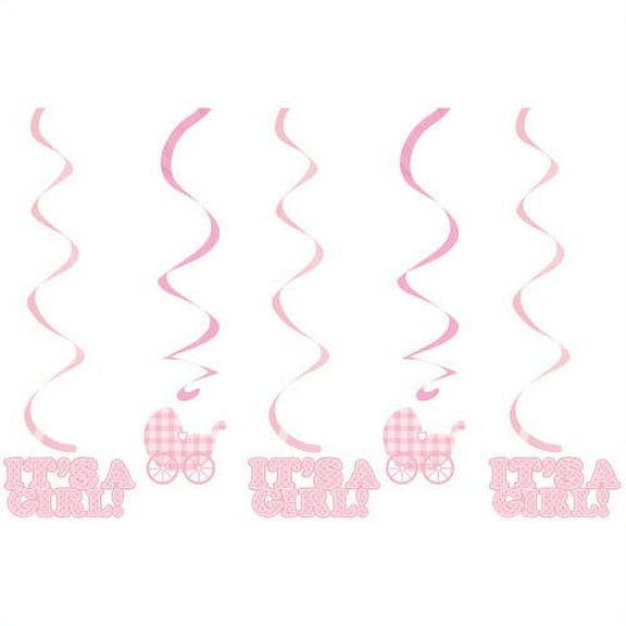 Gingham Girl Dizzy Danglers, 5-Pack