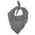 thumbnail image 1 of Gingham Hearts Bandana, 1 of 1