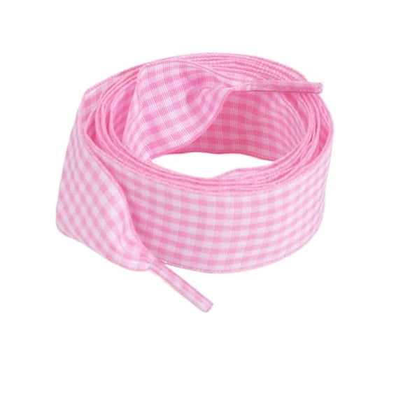 Gingham Shoe Laces, Colorful Plaid Shoelaces For Canvas Shoes, Racing Shoes, Training