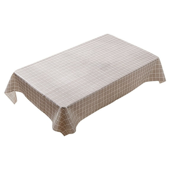 Gingham Table Cloth,Gingham Tablecloth Disposable,54 X 59 Inch Waterproof Plastic Tablecloth,Premium Decorative Disposable Gingham Plaid Table Cloths For Parties, Picnic, Birthday, Party