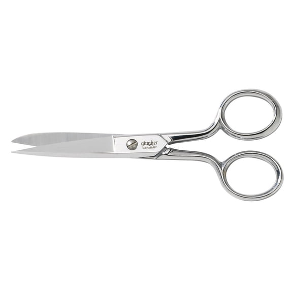 Gingher 220280-1001 Sewing Scissors, 5-Inch, Industrial Pack