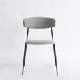 thumbnail image 1 of Gingko LUC501-LTG Lucy Dining Chair, Light Gray - Set of 2, 1 of 6