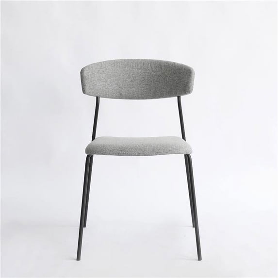 Gingko LUC501-LTG Lucy Dining Chair, Light Gray - Set of 2