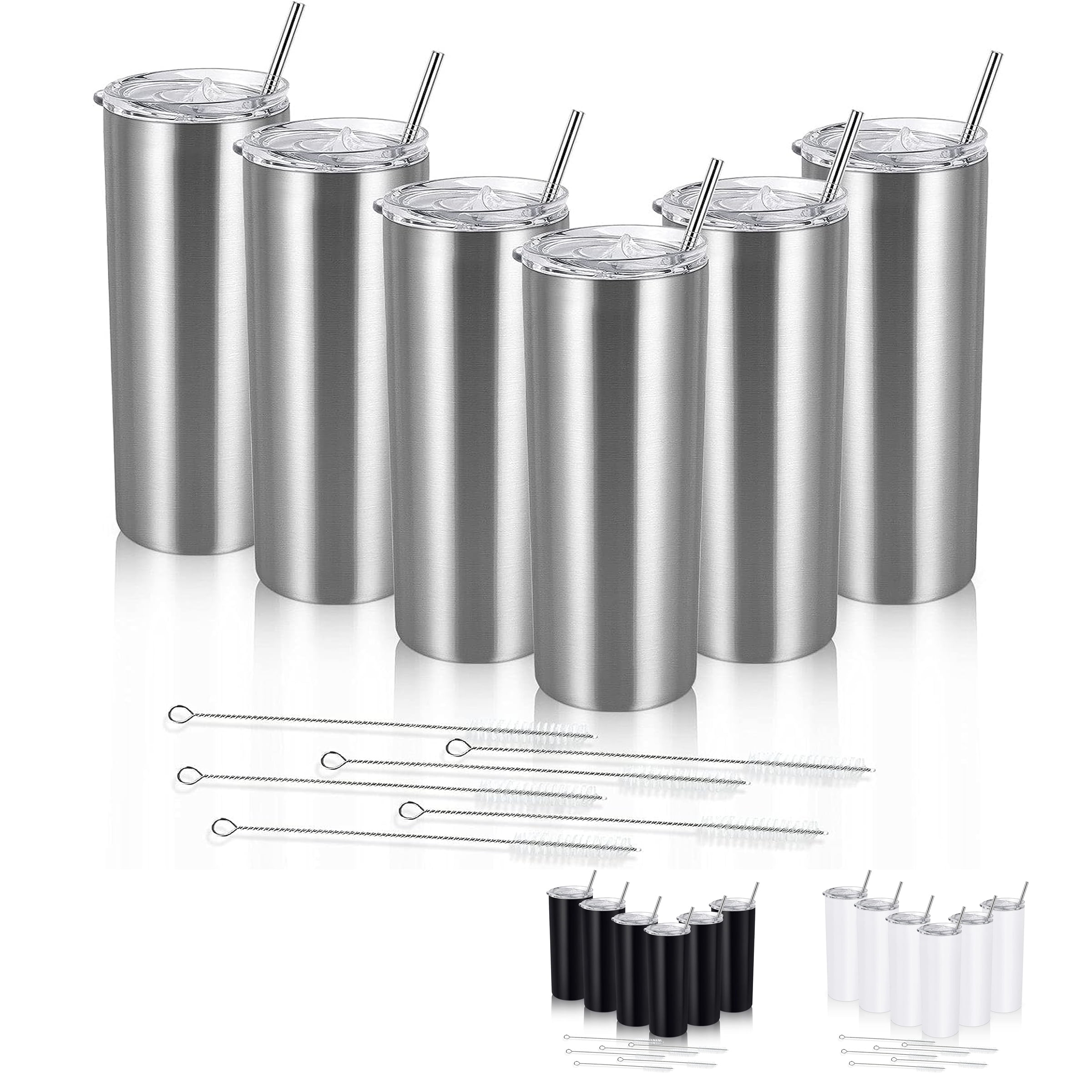 https://i5.walmartimages.com/seo/Gingprous-20-oz-6-Pack-Stainless-Steel-Skinny-Travel-Tumblers-with-Lid-and-Straw-Double-Wall-Vacuum-Insulated-Slim-Water-Tumbler-Cup-Silver_d10bd0d7-cbfe-46bd-82f8-90f94aa6fa9b.2d7d6caa674acb04c6d54b8e1bbe8660.jpeg