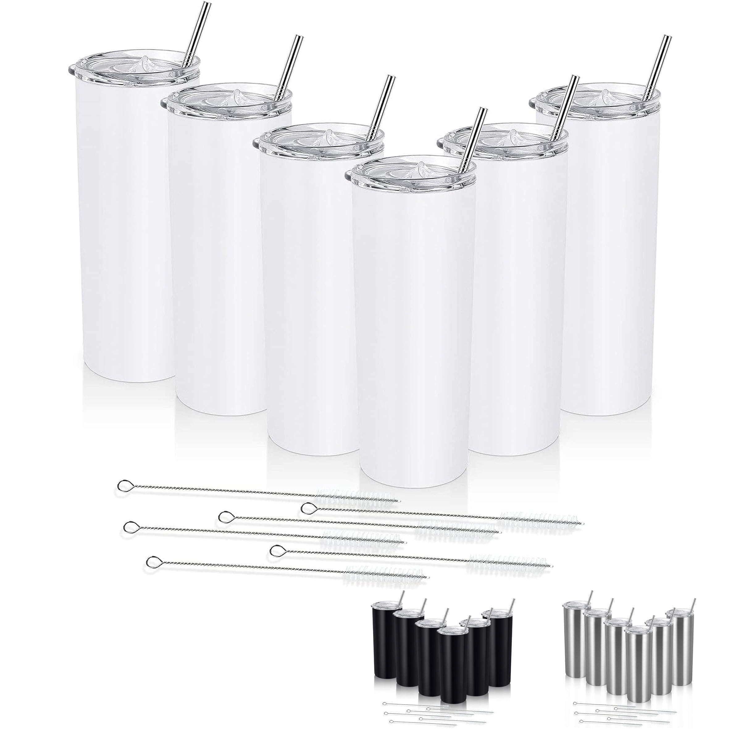 https://i5.walmartimages.com/seo/Gingprous-20-oz-6-Pack-Stainless-Steel-Skinny-Travel-Tumblers-with-Lid-and-Straw-Double-Wall-Vacuum-Insulated-Slim-Water-Tumbler-Cup-White_f80b3a4b-5132-4583-93fe-2ef0224a919e.35ac2605a0f657fac0e2f3b7c89a87cc.jpeg