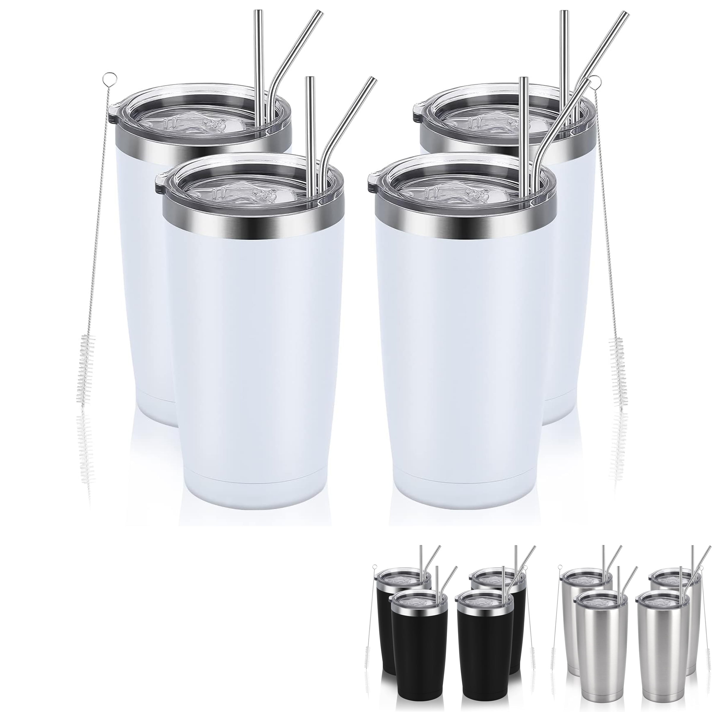 https://i5.walmartimages.com/seo/Gingprous-4-Pack-Stainless-Steel-Travel-Tumblers-with-8-Lids-20-oz-Double-Wall-Travel-Tumbler-Insulated-Vacuum-Tumbler-White_434f3727-aede-4461-a26d-40b59a016042.dc58fee7e39f61009205ee843a97d265.jpeg