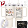 thumbnail image 1 of Gingprous 40 Oz Teacher Tumbler with Handle, Daycare Teacher Gifts,Teacher Gifts for Women, Best Teacher Gifts for Christmas Birthday Teacher Appreciation Week, 1 of 7