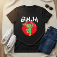 thumbnail image 1 of Ginja Ninja Ninjabread Man Ugly Christmas Holiday Gift Unisex Tee up to Size 5XL, 1 of 2