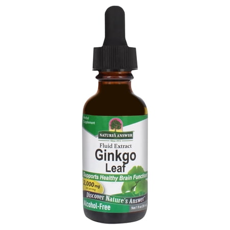 Ginkgo Biloba 1oz Alcohol Free