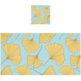 thumbnail image 1 of Ginkgo Cotton Towel Set 2 Piece, 1 Bath Towels 1 Washcloth, Soft Fast Dry Super Absorbent Face Hand Towel for Bathroom Hotel Gym Spa and Beach, 1 of 7