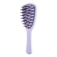 thumbnail image 1 of Ginkgo Leaf Hair Washing Brush, Long Handle Coarse Toothed Scalp Massager, Deep Clean Shampoo Comb for Back Scrub, Wet & Dry Use, Ergonomic Shower Tool for Women & Men, 1 of 1