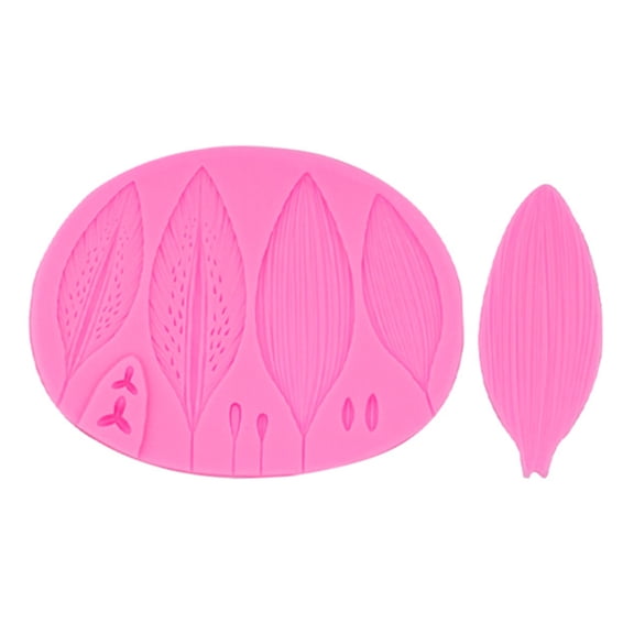 Ginkgo-Leaf Shape Silicone Mold Leaves Fondant Molds Leaf-shape Chocolate Baking Epoxy Mold Cake Toppers Making