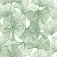 thumbnail image 1 of Ginkgo Leaves Peel and Stick Wallpaper, 1 of 23