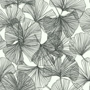 Ginkgo Leaves Peel and Stick Wallpaper