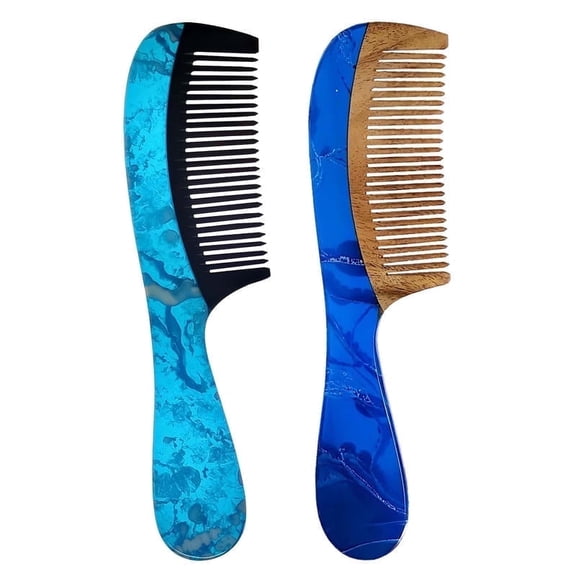 Ginni Marketing Adult Horn & Rasin All Purpose Hair Comb, Multicolor