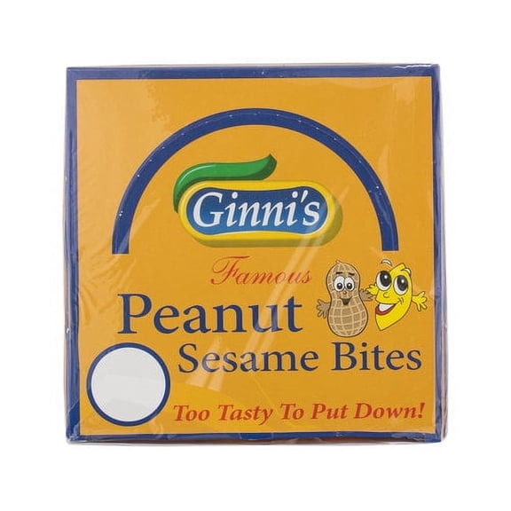 Ginnis Sesame Peanut Bites 27g  (pack of 12)