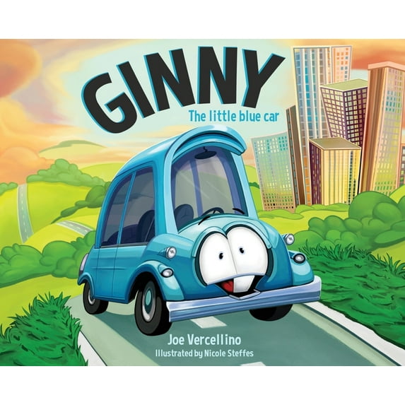 Ginny The Little Blue Car, (Hardcover)