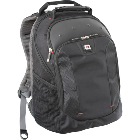 Gino Ferrari GF501 Carrying Case (Backpack) for 16" Notebook, Black, Gray