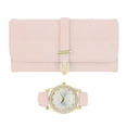 thumbnail image 1 of Gino Milano Women's Luxury Watch & Matching Leather Wallet Set – Elegant Gold Timepiece with Stylish Tri-Fold Clutch, 1 of 6