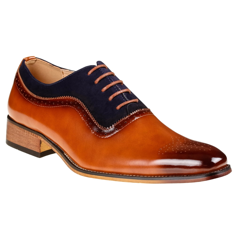 Gino Vitale Men\'s Lace Up Medallion Toe Dress Shoes - Mens Casual - 225696 Gino Vitale Men main image 3