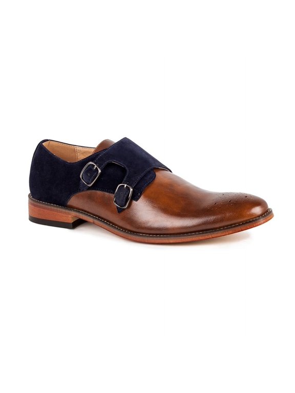 Men's Monk Strap Two-tone Loafer