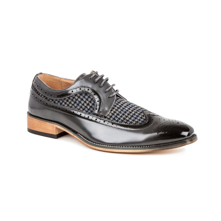 GINO VITAL - GV - Men\'s Wing Tip Brogue Two Tone Dress Shoes - NEVER WORN Gino Vitale Men main image 4